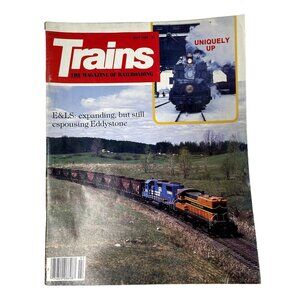 Trains Magazine of Railroading July 1984 u E LS Expanding Eddystone